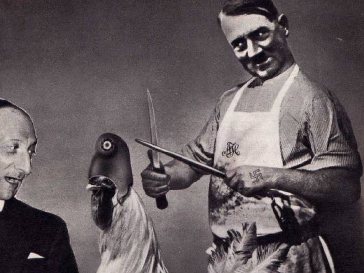 Adolf Hitleri Kendi İmkanlarıyla Yaptığı Fotomontajlarla Eleştiren Cesur Sanatçı