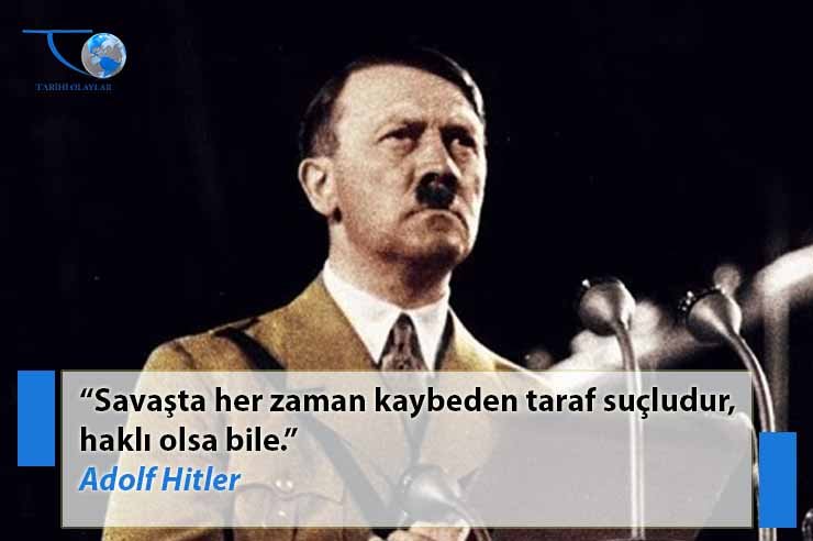Adolf Hitler'in Psikolojinize İşleyecek 20 Sözü