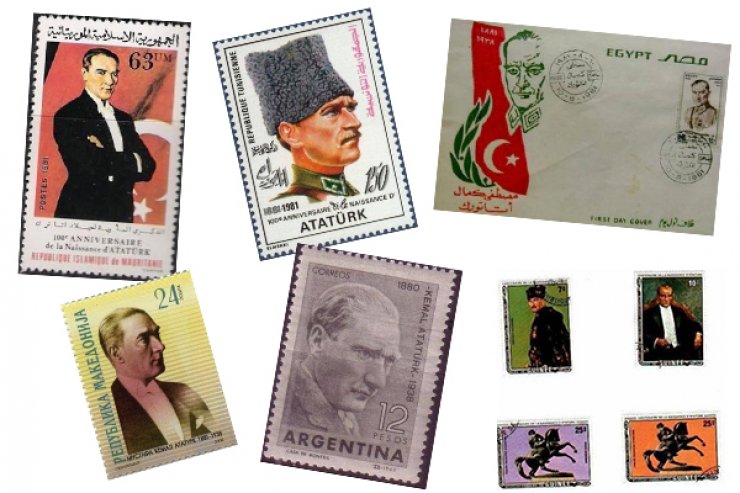 Dünya'dan Atatürk Pulları